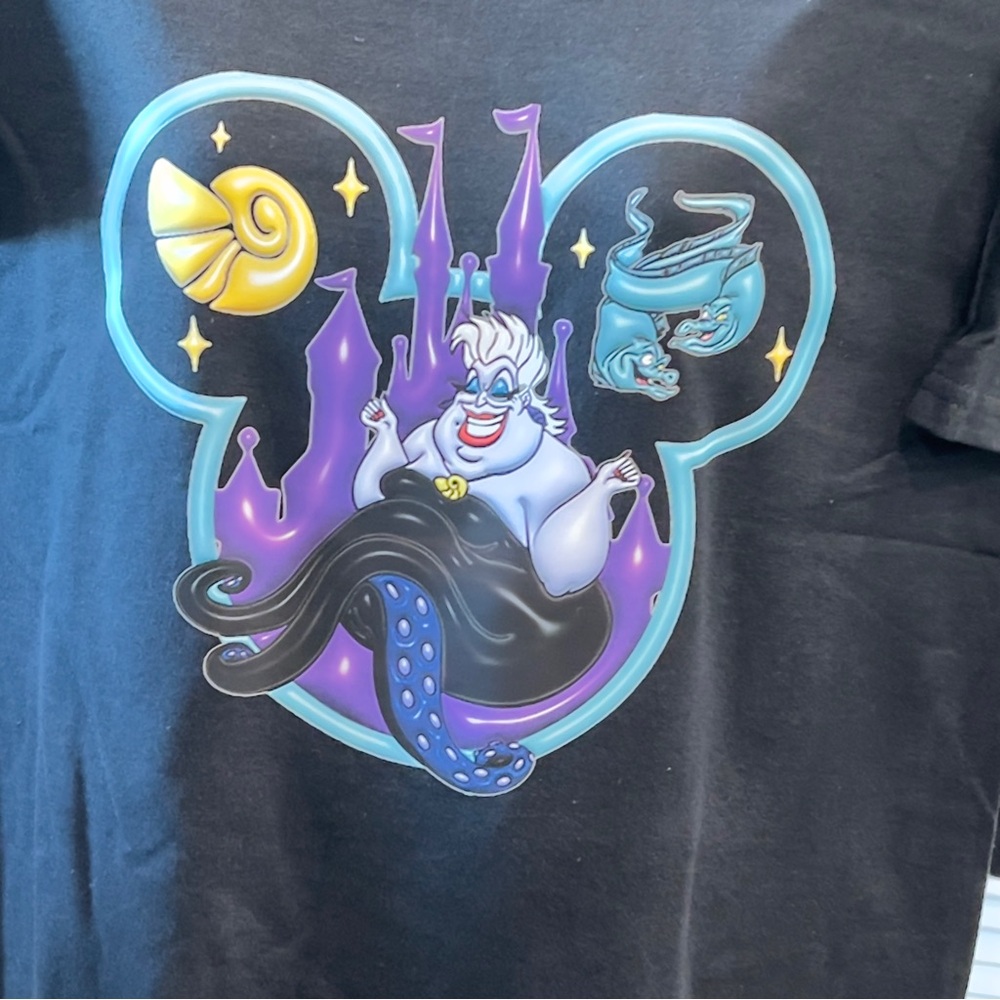 Custom Black Ursula Graphic Tee